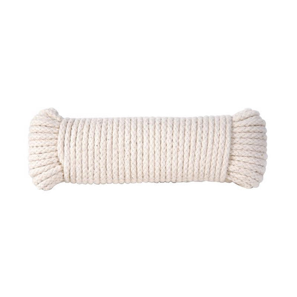 Cuerda para tender la ropa Koch de algodón trenzado con diamante natural de 3/16 pulg. de diámetro y 50 pies de largo - Oferta de la semana