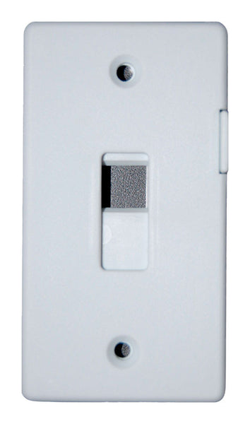 Protector de interruptor blanco