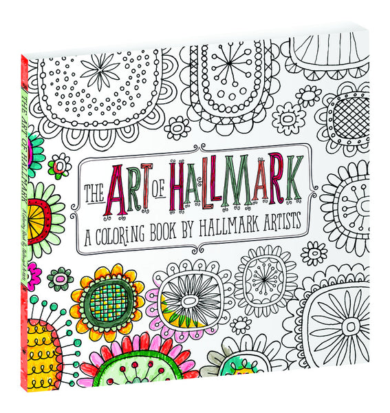 Hallmark The Art Coloring Book Paper 1 pk (Pack of 4)