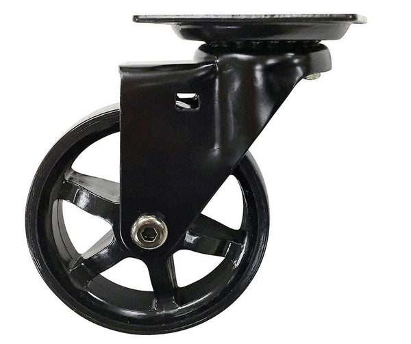 POLY 3" BLK MAG CASTER