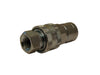 Acoplador hidráulico Apache Steel de 1/4 pulg. de diámetro x 1/4 pulg. de profundidad, paquete de 1