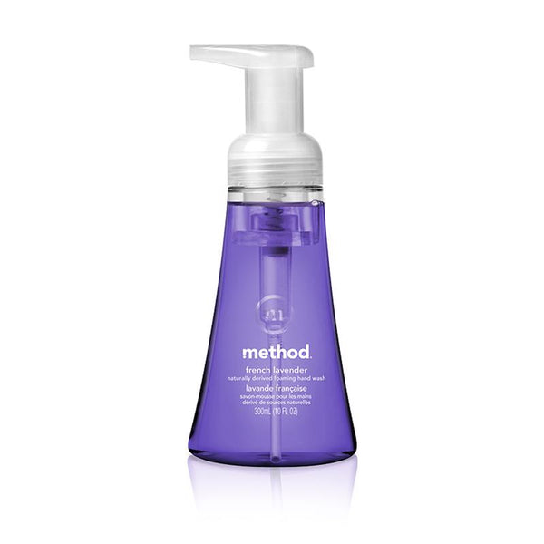 Jabón de manos en espuma con aroma a lavanda francesa Method, 10 oz (paquete de 6)