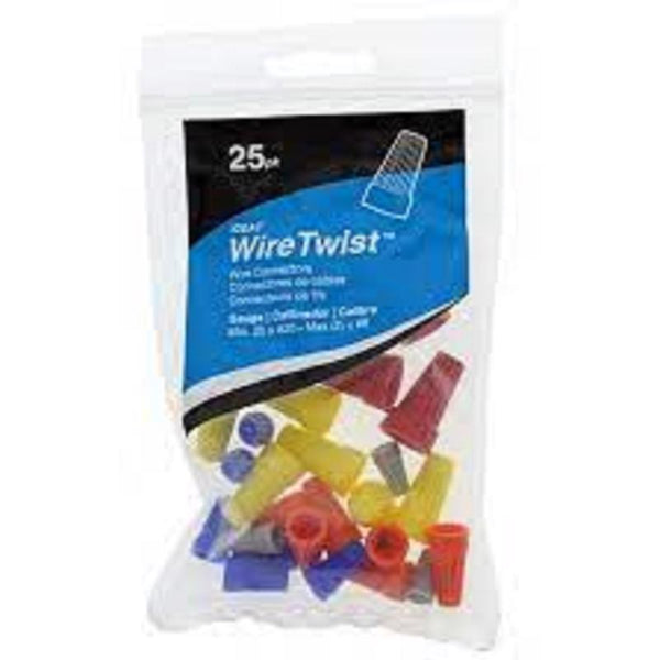 Ideal Copper Wire Connectors Assorted 25 pk