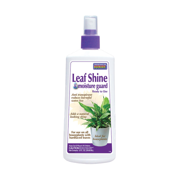 Bonide Leaf Shine & Moisture Guard Plant Shine 12 oz. para plantas de interior