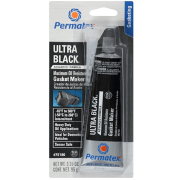 Formador de juntas de silicona RTV tipo 1 Permatex, 3,0 oz, paquete de 1
