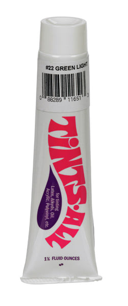 Tints-All Green Light Paint Colorant 1.5 Oz.