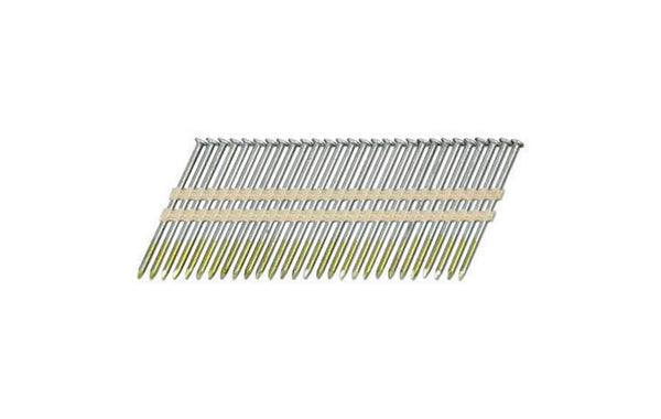 Clavos para enmarcar Metabo HPT de 3-1/4 pulg. de largo, de plástico brillante, 21 grados, paquete de 2000