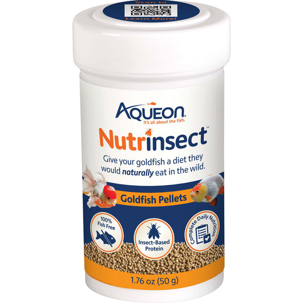 Alimento en pellets para peces Aqueon Nutrinsect Goldfish