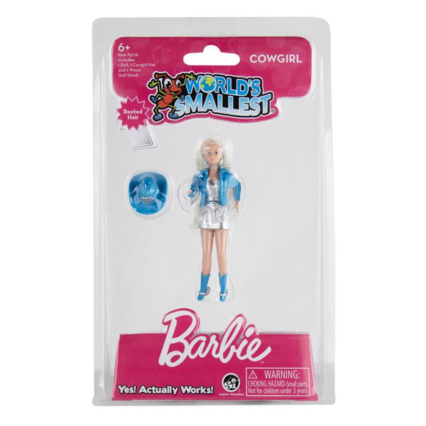 Worlds Smallest Barbie Doll Multicolored