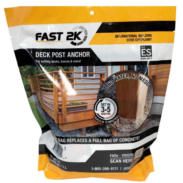 Fast 2K Deck Post Anchor 33.8 fl. oz.