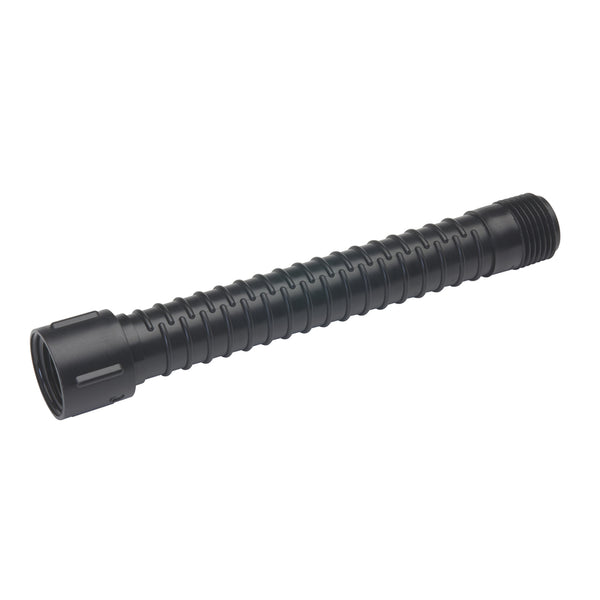 Tubo ascendente de corte de polietileno de 6 pulg. con rosca macho de 1/2 pulg. y 1/2 pulg. con rosca hembra de 1/2 pulg. de diámetro, flexible, de B&K, paquete de 1