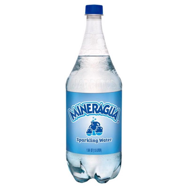 Agua de manantial con gas Mineragua, botella de 500 ml (paquete de 24)