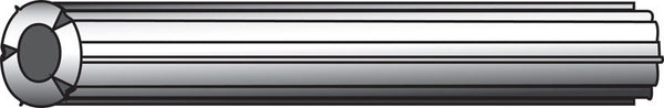 HILLMAN .3125 in. D X 1 in. L Plastic Round Head Ribbed Anchor 100 pk