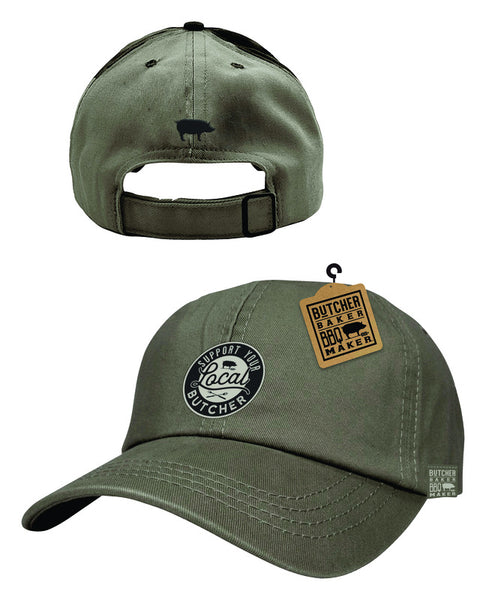 Open Road Brands Butcher Baker BBQ Maker Support Your Local Butcher Cap Cotton (Pack of 6)