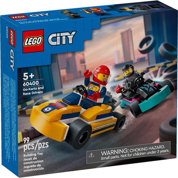 LEGO City Go Karts & Race Drivers ABS Plastic Multicolor 99 pc