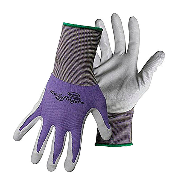 Guantes de jardinería de punto con cordón Boss Ladyfinger para interior y exterior, para mujer, surtidos, talla S, 1 par