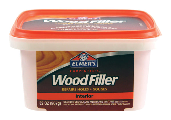 Masilla para madera de color marrón claro de Elmer's Carpenter's, 32 oz