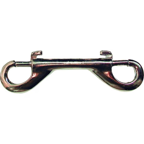 Double End Bolt Snap, Zinc, 4.75 in.
