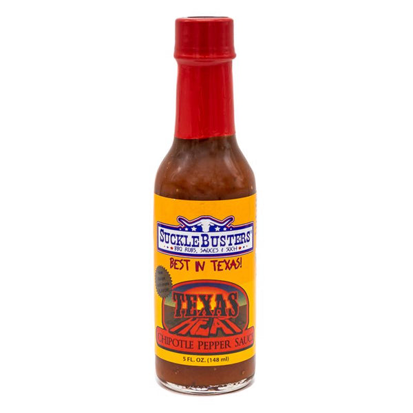 Salsa picante Chipotle Texas Heat de SuckleBusters, 5 oz