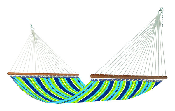 Castaway 55 in. W x 82 in. L 2 person Multi-color Quilted Hammock