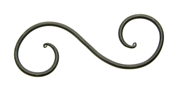 Gancho para plantas Panacea de acero negro de 2-13/16 pulgadas de alto, con forma de S, paquete de 1 - Oferta de la semana