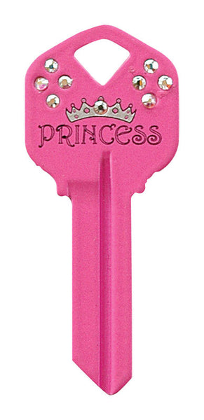 Hillman DIVA Princess House/Office Universal Key Blank Single (Pack of 6).