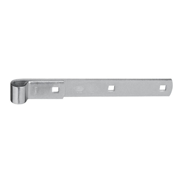 Correa de bisagra galvanizada de 10 in de largo de National Hardware, paquete de 1
