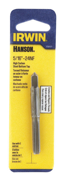Macho de roscar inferior de acero con alto contenido de carbono SAE de Irwin Hanson de 5/16 pulg., 1 pieza