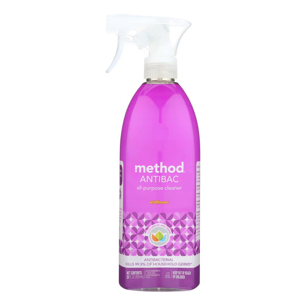 Method Products All Purpose Cleaner - Wildflower - Case of 8 - 28 Fl oz. (Pack of 8)