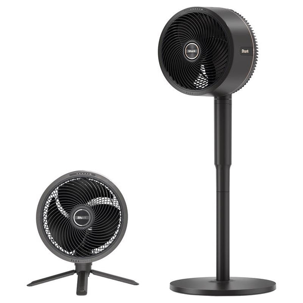 Ventilador de pedestal oscilante Shark Breeze Boost de 37 pulgadas de alto y 5 velocidades con control remoto