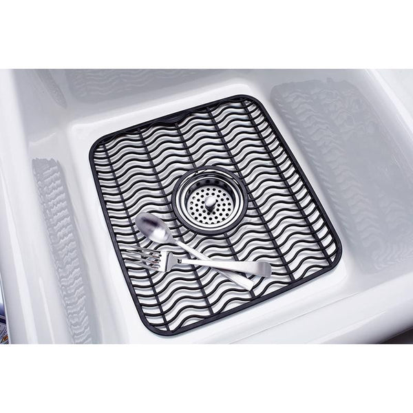 Rubbermaid Black Plastic Sink Protector