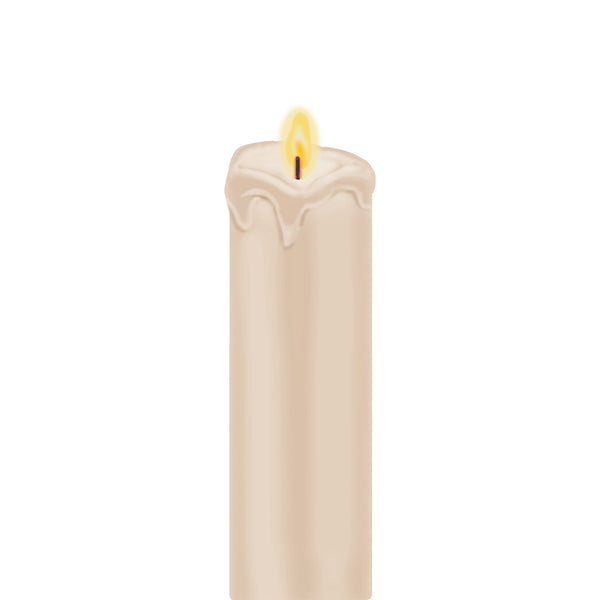 Velas decorativas para interiores Gerson White Window Cling (paquete de 12)