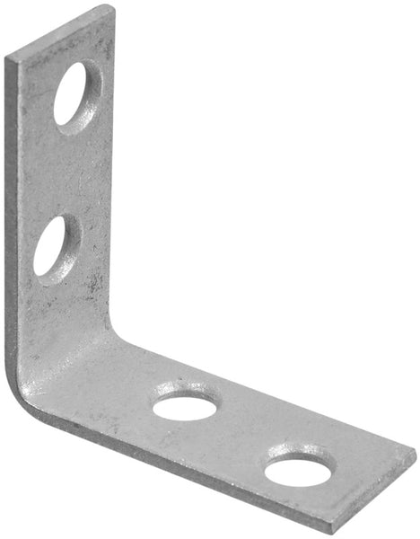 National Hardware 1.5 in. H X 0.62 in. W Galvanized Steel Inside Corner Brace