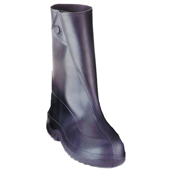 Botas de trabajo de goma negra, 10 pulgadas, talla 3XL