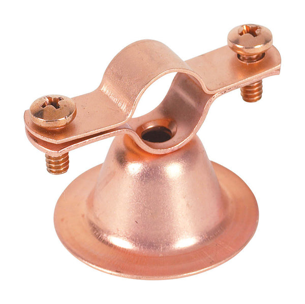 Percha Warwick de 1 pulg. de acero al carbono con revestimiento de cobre