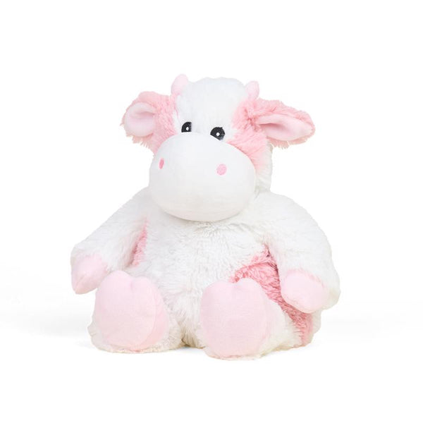 Peluches de vaca fresa de Warmies en color rosa