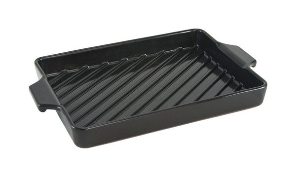 Charcoal Companion Flame-Friendly Grilling Pan 13.19 in. L x 8.5 in. W