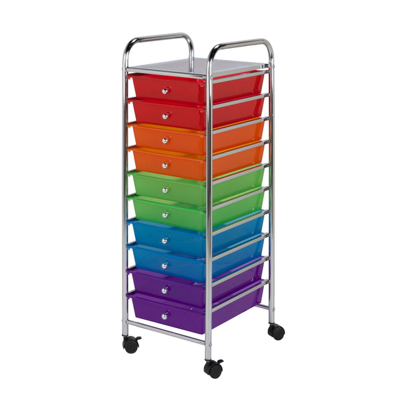 CARRITO DE ALMACENAMIENTO MULTIUSOS 35" DE ALTO