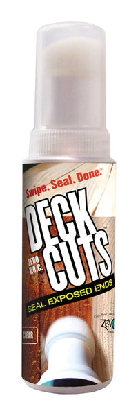 Imprimación selladora de aceite Hydro Clear de Deck Cuts, 4 oz