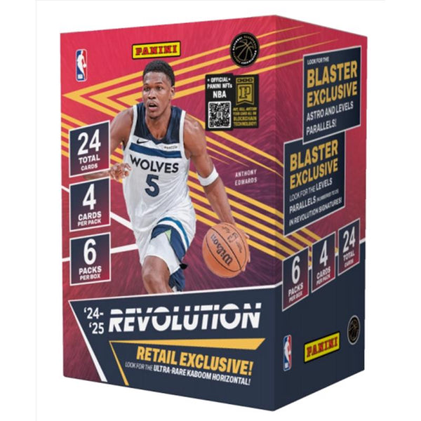 Panini NBA 2024-25 Revolution Blaster Box Tarjetas coleccionables Multicolor 24 piezas