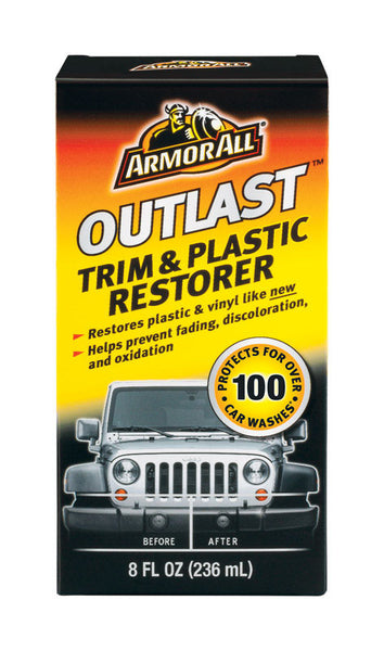 Líquido restaurador de plástico y molduras Armor All Outlast, 8 oz
