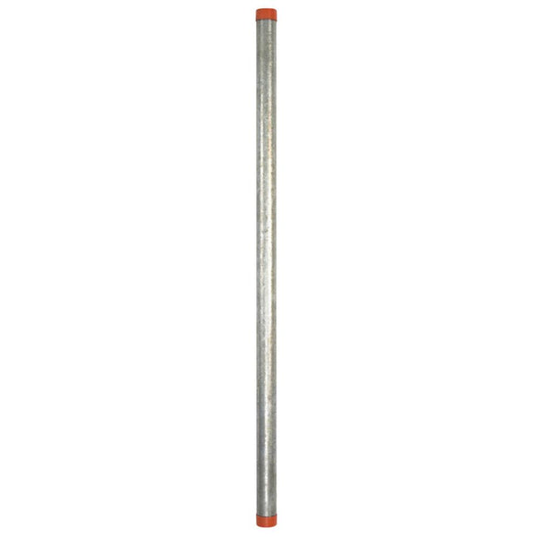 Tubo precortado de acero galvanizado B&K Mueller de 1-1/2 pulg. de diámetro x 48 pulg. de largo