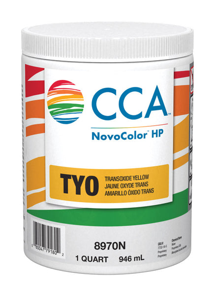 NovoColor HP CCA TY Trans Oxide Yellow Paint Colorant 1 qt