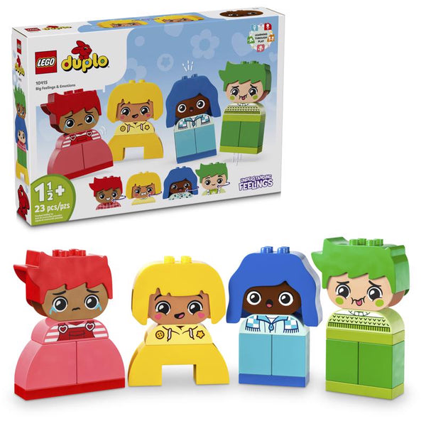 LEGO My First Big Feelings and Emotions ABS Plastic Multicolor 23 pc