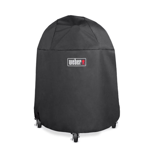 Weber Premium Grill Cover for Summit Kamado and Summit Charcoal Black Weather Resistant
