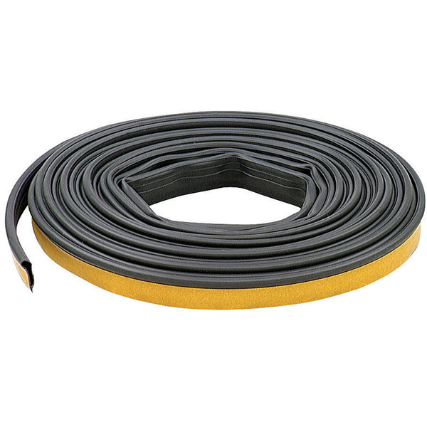 M-D BUILDING PRODUCTS Black Silicone Weatherstrip For Doors 240 in. L X 0.25 in.