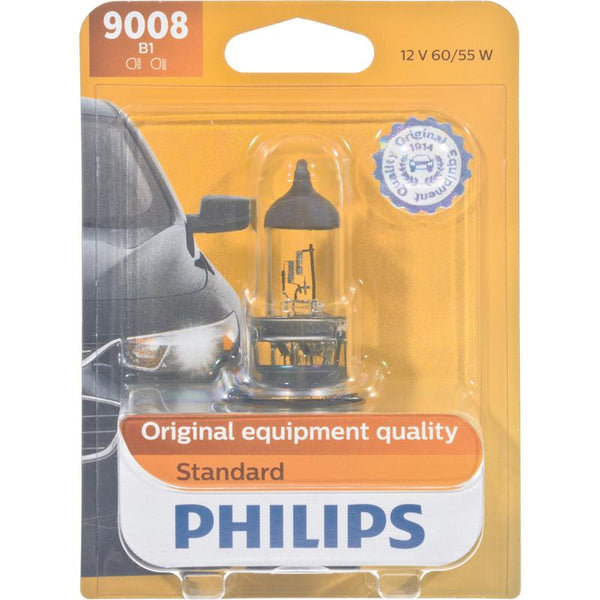 Bombilla halógena estándar Philips para luces altas y bajas para automóviles 9008B1