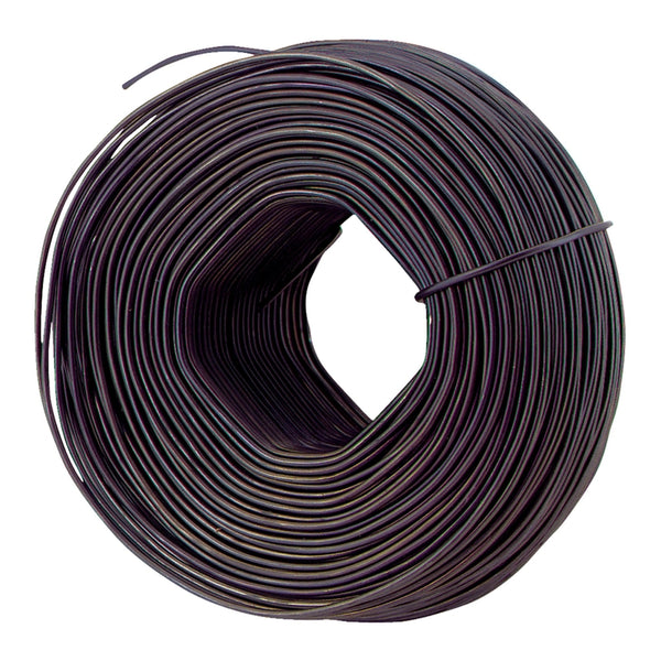 Alambre de amarre de acero recocido negro de calibre 16 de 0,02 pulg. de diámetro Grip-Rite (paquete de 20)