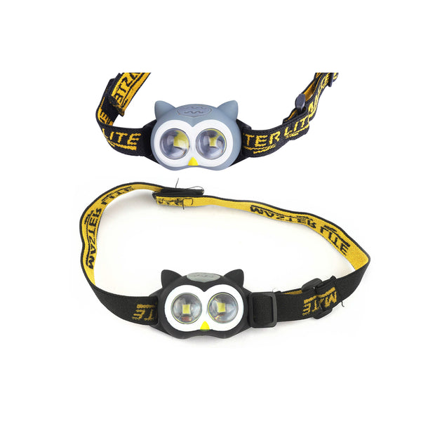 Linterna frontal LED con forma de búho de Diamond Visions (paquete de 18)
