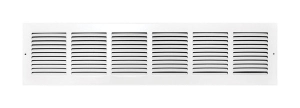 Grille Sidewall30"X6"Wht